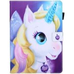 Coque tablette universelle 10 pouces animaux lphant bleu enfant motif pochette flip protge portable ...