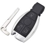 Coque t�l�commande cl� compatible mercedes classe a b c e s ml clk cls 3 boutons