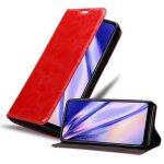Coque pour wiko view 4 housse en rouge de pomme etui case cover protection portefeuille wallet