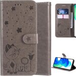 Coque pour xiaomi redmi note 9s / note 9 pro / pro max motif chat pu cuir flip housse �tui cover case ...