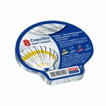 Coquilles st jacques en alu x 8