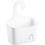 Corbeille de douche extensible - badestern - blanc - polypropylène - 195 x 24 x 10 cm - contemporain Corbeille de douche extensible - badestern - blanc - polypropylène - 195 x 24 x 10 cm - contemporain