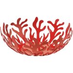 Corbeille � fruits - alessi - mediterraneo - rouge - m�tal - design contemporain