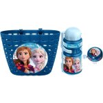 Corbeille + gourde + sonnette la reine des neiges ii - fille -  partir de 3 ans