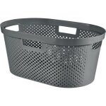 Corbeille � linge - curver - infinity - 40 l - gris