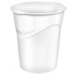 Corbeille � papier pro gloss 15 litres h34cm blanc polaire