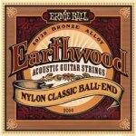Cordes - ernie ball - 2069 folk nylon - boules - guitare acoustique folk Cordes - ernie ball - 2069 folk nylon - boules - guitare acoustique folk