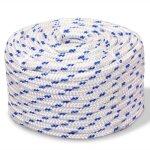 Corde de bateau - vidaxl - 14 mm - 250 m - polypropyl�ne - blanc