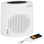 Cordes chien de garde �lectronique cc - 2200 blanc avec t�l�commande 120 db 002002