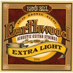 Cordes pour guitare acoustique - ernie ball - earthwood extra light 10 - 50 (bronze) 2006 Cordes pour guitare acoustique - ernie ball - earthwood extra light 10 - 50 (bronze) 2006
