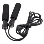 Corde  sauter - entrainement - rglable - 2. 7m - pvc - caoutchouc mousse