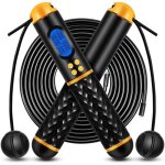 Corde � sauter sport - changm - jump rope 3m r�glable - compteur - noir