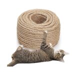 Corde en sisal - naturelle - 5 mm x 50 m - accessoire pour chat - durable et biod�gradable