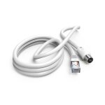 Cordon d?antenne - non spcifi - 25 m - double blindage - fiche coax. mle - fiche rj45