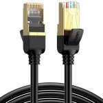 Cordon blind� r�seau stp rj45 cat 7 15 m noir