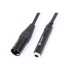 Cordon convertisseur xlr m�le - pd connex - 6. 3m jack femelle - 6m - c�ble audio - excellente transmission ...