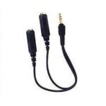 Cordon doubleur jack stereo 3. 5mm - 1x male / 2?