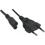 Cordon lectrique secteur bipolaire noir - 5 m