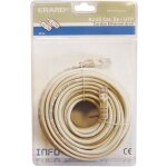 Cordon ethernet - erard - rj45 cat. 5e - 20 m - haut dbit - blindage u / utp - 100mhz