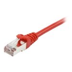 Cordon de raccordement cat 6a - equip - 10m sftp pimf - conducteurs en cuivre nu - connecteurs plaqus ...