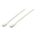 Cordon de raccordement - equip - cat 6a s / ftp - 2m - gris - moul bloqu