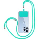 Cordon pour tlphone portable - booling - tour de cou universel 160cm - vert - lger - synthtique
