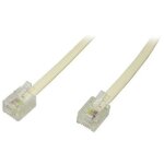 Cordon t�l�phone rj11 - 3 m�tres - c�ble de t�l�phone - 3 m�tres