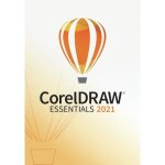 Logiciel de cration graphique - corel - coreldraw essentials 2021 - multilingue - 1 licence - windows ...