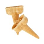 Cornets � glace en azyme aux �dulcorants - 2 boules (x 18)