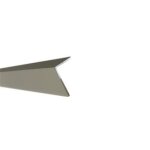 Cornière en aluminium - homewell - 40x20x1. 3 - gris - satiné argent Cornière en aluminium - homewell - 40x20x1. 3 - gris - satiné argent