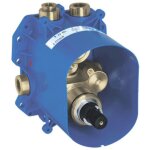 Corps encastr pour mitigeur thermostatique - grohe - rapido t - economie deau - chrom - pour baignoire ...