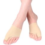 Correcteur orthses pieds soins oreille thumb - 2 pcs - gros orteil hallux valgus - beige