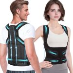 Correcteur posture dorsale r�glable support colonne vert�brale orth�se redresse dos soulagement douleur ...