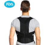 Correcteur de posture - duo - réglable - respirant - noir - mixte Correcteur de posture - duo - réglable - respirant - noir - mixte
