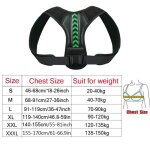 Protge - doscorrecteur de posture mdical ajustable pour hommes et femmescorset pour le haut du dos ...