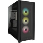 Corsair botier pc icue 5000x rgb - verre tremp moyen - tour atx - noir (cc - 9011212 - ww)