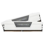 Corsair vengeance ddr5 32 go (2 x 16 go) 6000 mhz cl36 - blanc - kit dual channel 2 barrettes de ram ...