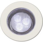 Kit de 10 spots led encastrables dextrieur - brilliant - 3cm - aluminium - blanc