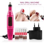Kit manucure - coscelia - ponceuse �lectrique - 6 embouts - polissage ongles - p�dicure