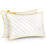 Oreiller - cosi home - 71x45 cm - mousse à mémoire de forme - housse en bambou - lavable en machine Oreiller - cosi home - 71x45 cm - mousse à mémoire de forme - housse en bambou - lavable en machine