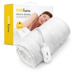 Surmatelas chauffant - cosi home - 150x80 cm - 3 niveaux de température - télécommande - blanc Surmatelas chauffant - cosi home - 150x80 cm - 3 niveaux de température - télécommande - blanc