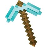 Cosplay - minecraft pioche - marque half moon bay bbq - couleur(s) marron et bleu - couleur principale ...