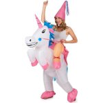 Costume adulte gonflable licorne - marque - modle - blanc - intrieur - femme