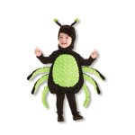 Costume bb - grusselige - mini costume araigne - 100% polyester - noir - mixte