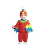 Costume - d�guisement de b�b� perroquet - multicolore - 6 mois � 2 ans - polyester