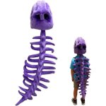 Costume dos de dinosaure en peluche portable pour costumade - d�coration de f�te amusante concert - dossier ...