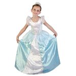 Costume enfant luxe princesse bleue s 4 / 6 ans
