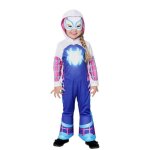 Costume pour enfant - rubies - ghost spider - jumpsuit - masque - glow in the dark