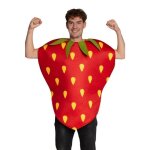 Costume fraise adulte unisexe taille unique d�guisement carnaval soir�e th�me evjf costume fruit original ...