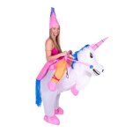 Costume gonflable licorne - super insolite - mod�le animaux - blanc - taille unique pour adulte